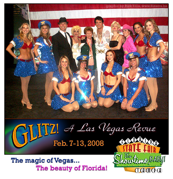 Sinatra Impersonator, Rick Ellis Sings Sinatra, Glitz, Florida State Fair