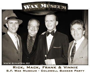 Rick Sings Sinatra at San Francisco Wax Museum